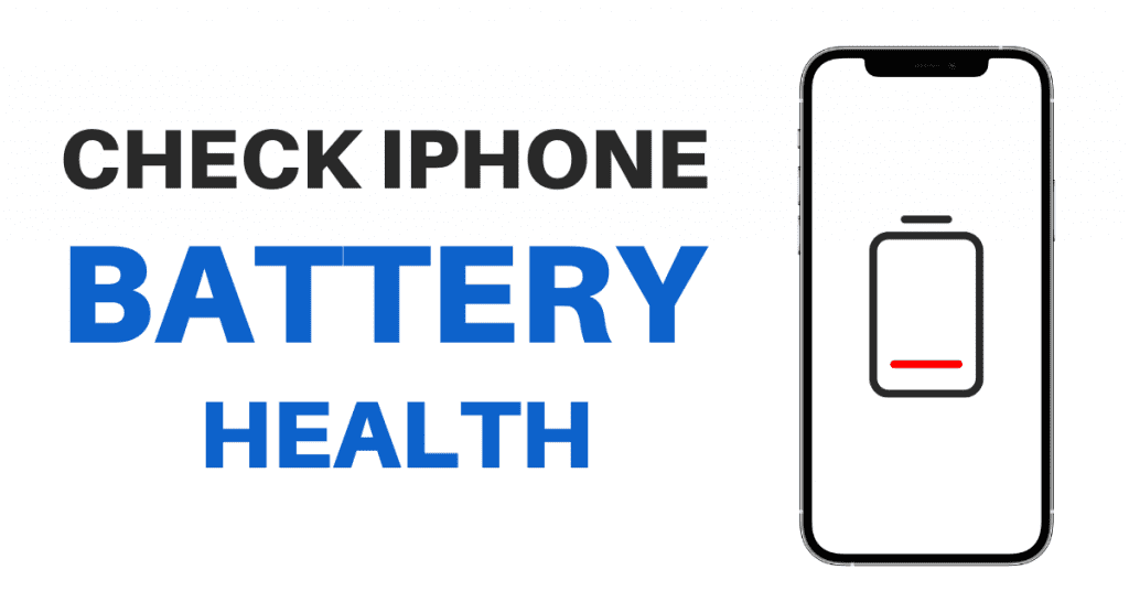 How to check iPhone battery health