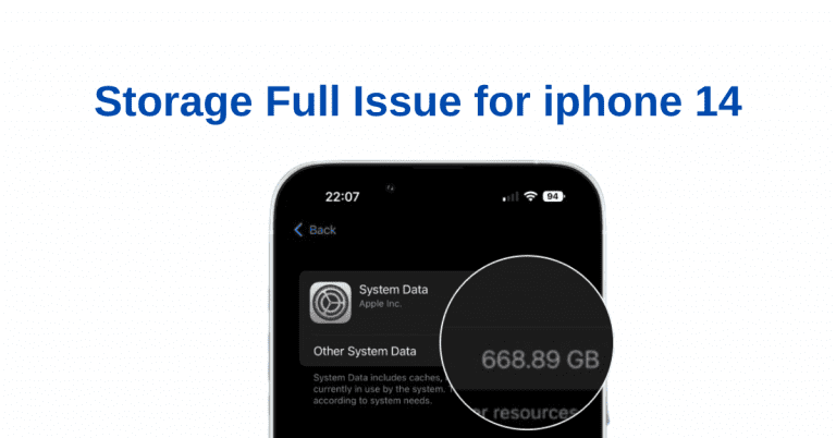 iPhone 14 undergoing Storage full issue: Here is the fix